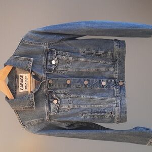 Garage Size M Denim Jean Jacket